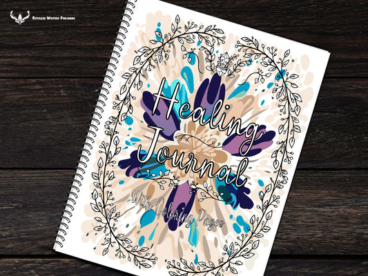 Healing Writing Journal & Coloring Book - Reflect, Write, and Grow with Reflective Writing Prompts - Break Negative Thought Patterns